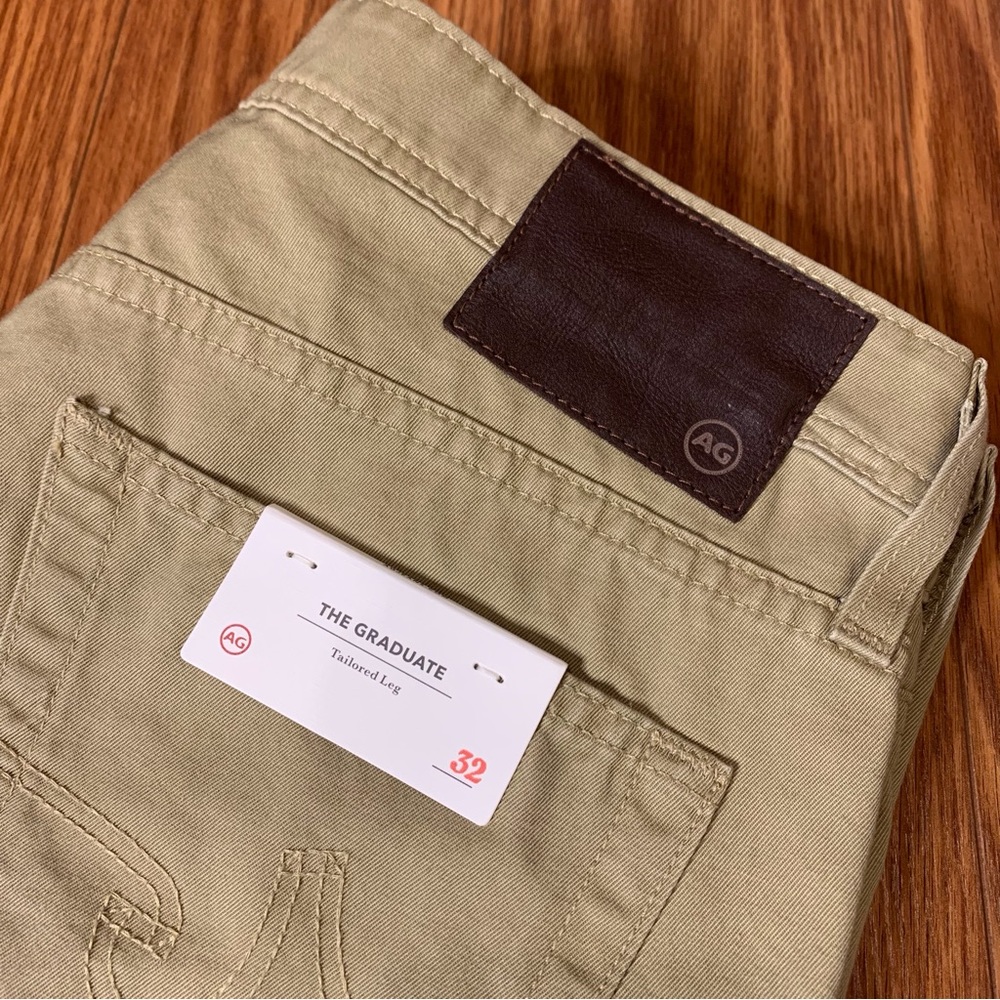 AG Adriano Goldshmied Men’s 32 The Graduate Tailored Leg Jeans